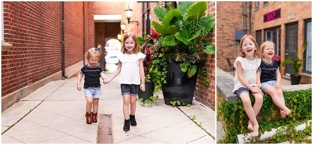 Hinsdale Photographer, sister photos