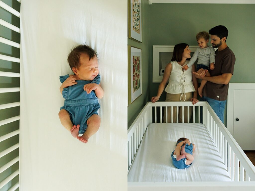 Newborn Photos in nursery