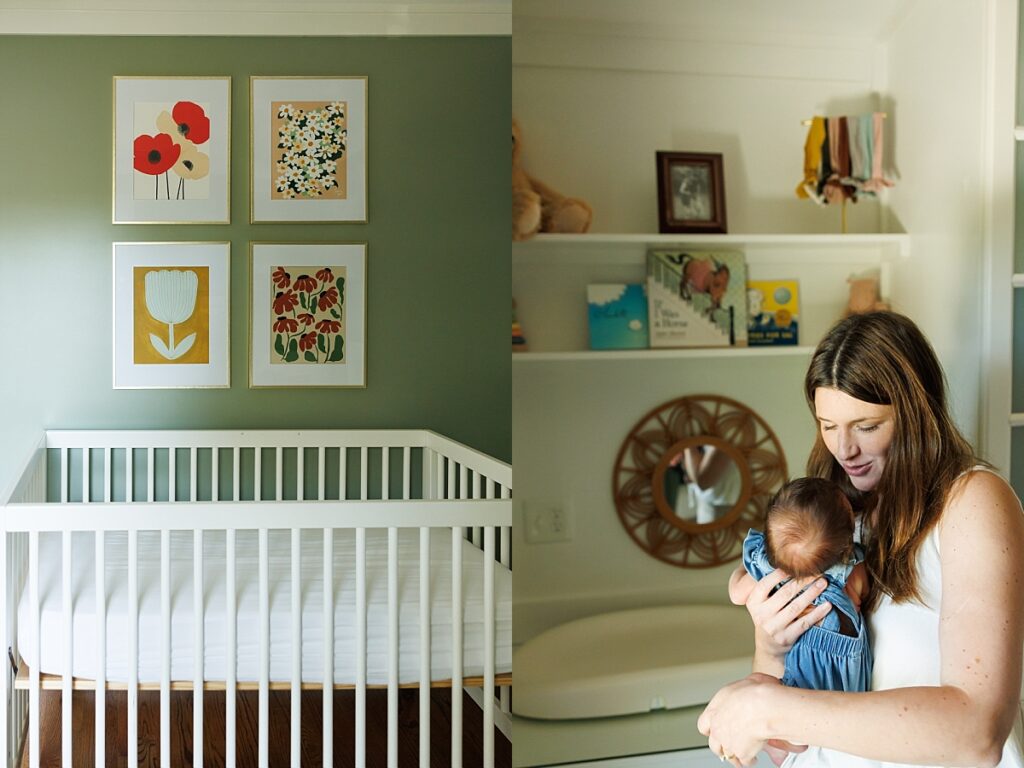 Nursery Inspiration for modern quaint space